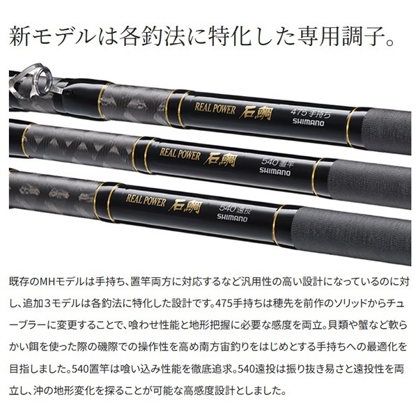 22リアルパワー石鯛